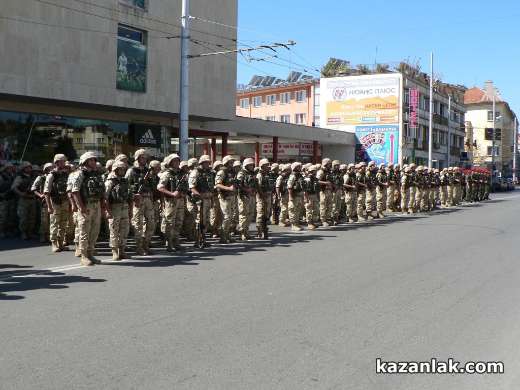 Новият контингент в Афганистан бе изпратен в Казанлък