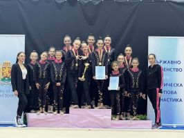 Гимнастички от казанлъшката школа с призови места от международно състезание в Баку