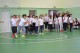 Децата на ОУ “Никола Вапцаров“ празнуват за обновения физкултурен салон