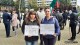 Казанлъчани излязоха на протест срещу зелените сертификати