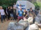Доброволци събраха над 70 чувала боклук край язовира
