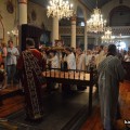 Литийно шествие и посрещане на мощите на Свети Николай Мирликийски Чудотворец