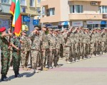 Посрещане на 33 контингент от Афганистан