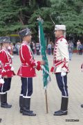 Първи ученически гвардейски отряд и духов оркестър в Казанлък