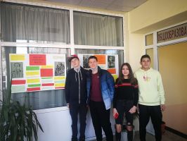 Ученици от ПГ „Иван Хаджиенов“ почитат Левски с разнообразни инициативи