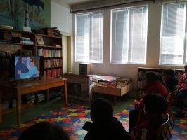 Ученици почетоха паметта на Апостола в читалището в Шейново