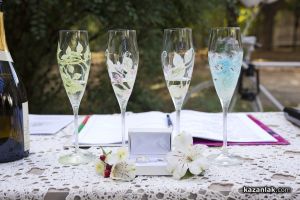 Казанлъчани се ожениха в градината на къща-музей „Чудомир”  / Новини от Казанлък