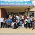 Гости от Република Северна Македония присъстваха на занятие по програма Еразъм+ в ПГЛПТ