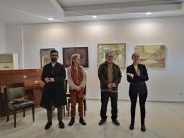 Откриха първата съвместна изложба на Фикрет Окан и Галя Златева