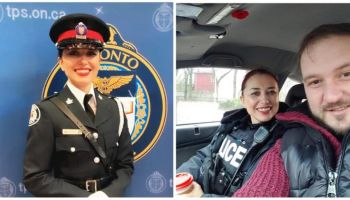 Павелбанка e първата българска полицайка в Торонто, Канада