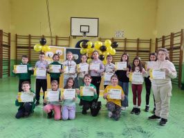 Възпитаниците на ОУ “Св. Паисий Хилендарски“ с блестящото представяне в училищния кръг на състезанието “Spelling Bee 2024“