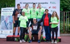 С два медала са казанлъшките лекоатлетки от мемориален турнир в София
