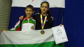  Цветелина Николова с бронзов медал от таекуондо турнир в Молдова / Новини от Казанлък