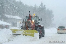 Над 1000 тона сол и пясък чакат снега на Проходите Шипка и Хаинбоаз / Новини от Казанлък