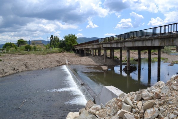 Укрепен е мостът на р. Тунджа при село Розово / Новини от Казанлък