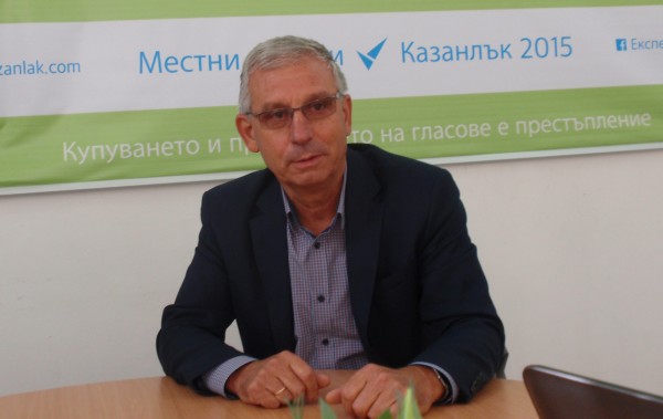 Янко Запрянов: Експерти за Казанлък продължава да е символът на промяната / Новини от Казанлък