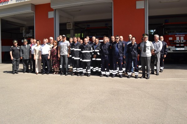 Пожарникари от Казанлък посрещнаха колеги от Германия  / Новини от Казанлък