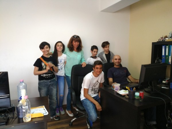 Младите уеб дизайнери на ИКТ Център на гости на KAZANLAK.COM / Новини от Казанлък