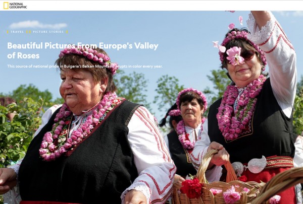 National Geographic разказва за  предизвикателствата пред Долината на розите  / Новини от Казанлък