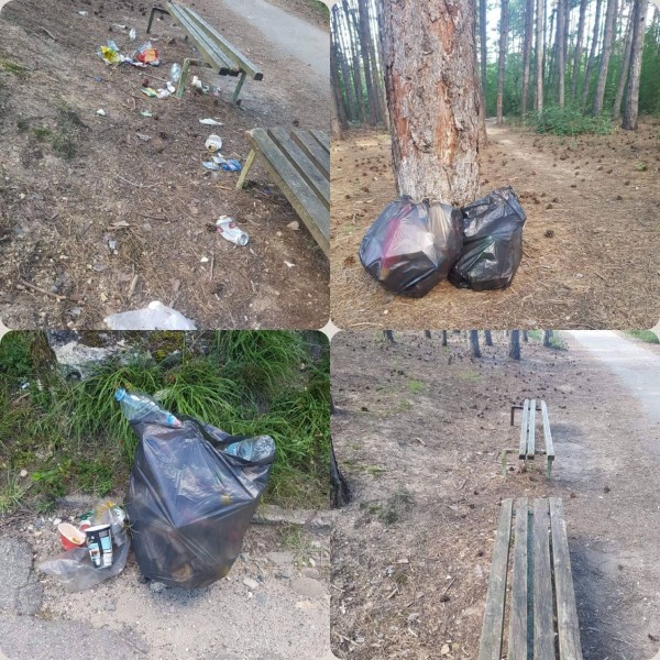 Млади социалисти почистиха парк „Тюлбето” в Казанлък / Новини от Казанлък