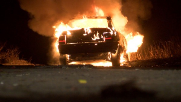 Автомобил изгоря напълно при пожар в Павел баня / Новини от Казанлък