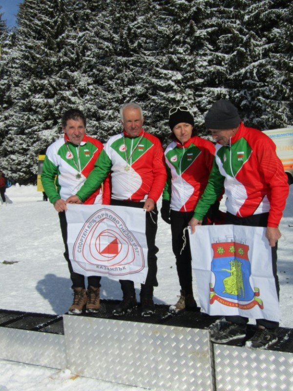 Казанлъшките ветерани отново на върха в ски ориентирането / Новини от Казанлък