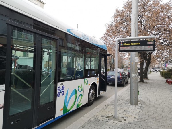 От 1 февруари пускат в движение електробусите / Новини от Казанлък