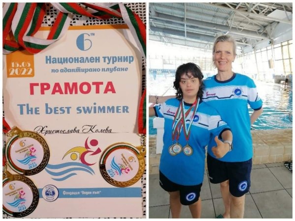 3 нови медала за Хриси от национален турнир по плуване / Новини от Казанлък