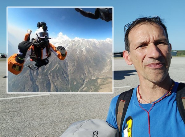 Казанлъчанин е първият българин, скочил с парашут край Еверест / Новини от Казанлък