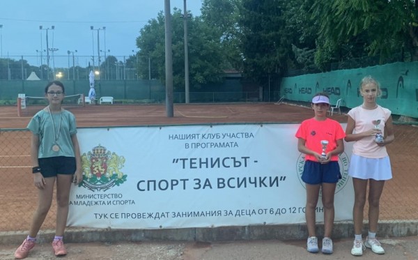 Младата тенисистка Рая Маркова спечели регионалното в Пловдив / Новини от Казанлък