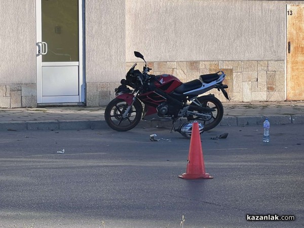 Мотористката от вчерашния инцидент е в болницата в Стара Загора, но без опасност за живота / Новини от Казанлък