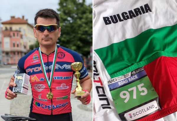 Николай Колев от “Лястовиците“ стартира на любителското състезание в Глазгоу - GRAN FONDO / Новини от Казанлък