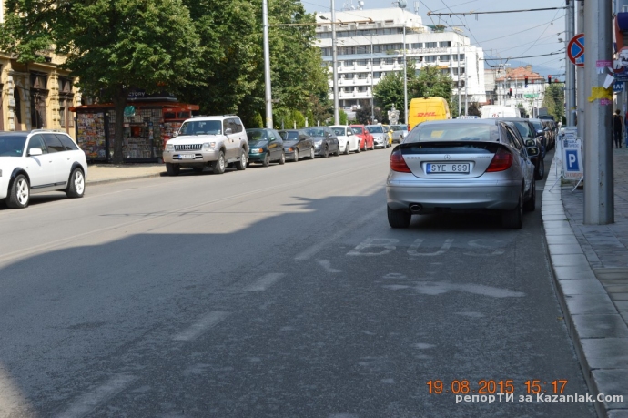 И европейците не знаят правилата за паркиране!