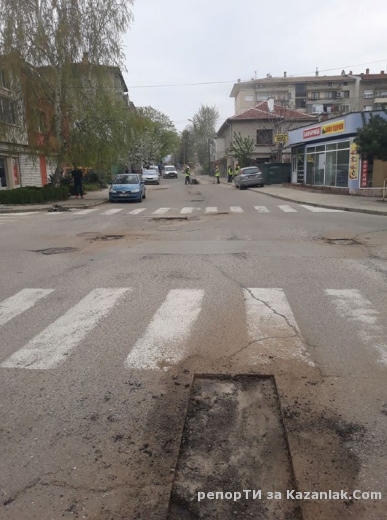 Започна асфалтиране на дупките в Казанлък