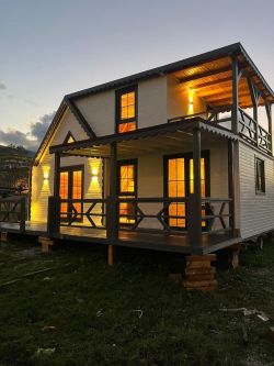 Сглобяеми дървени къщи-Бунгало